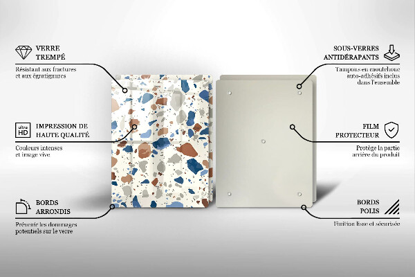 Deska do krojenia Ozdobny kamień gres