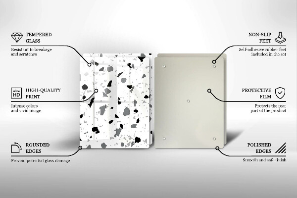 Deska do krojenia Kamień dekoracyjny gres