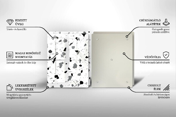 Deska do krojenia Kamień dekoracyjny gres