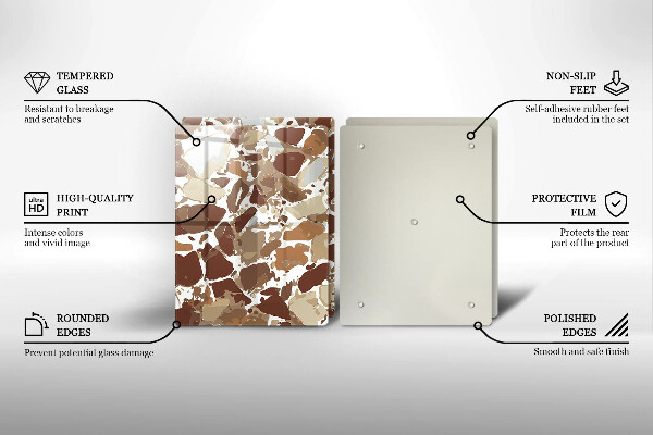 Deska do krojenia Kamień ozdobne plamy