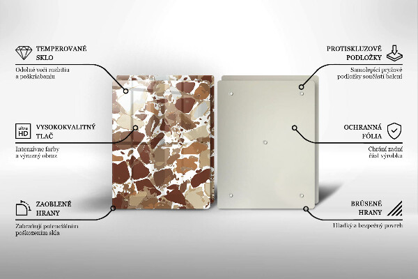 Deska do krojenia Kamień ozdobne plamy