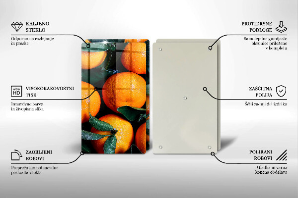 Deska do krojenia Owoce pomarańcze