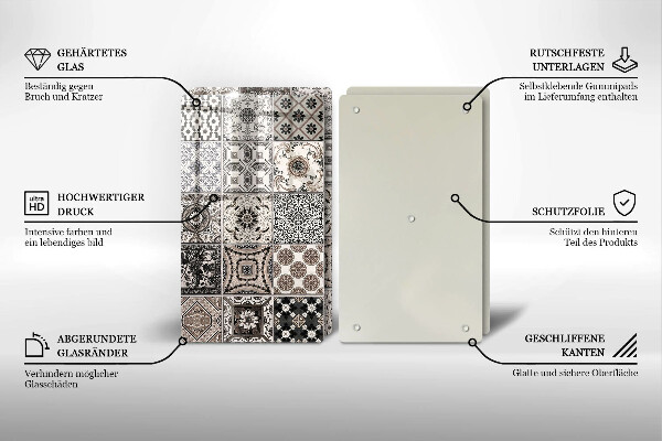 Deska do krojenia Płytki ozdobne kafelki