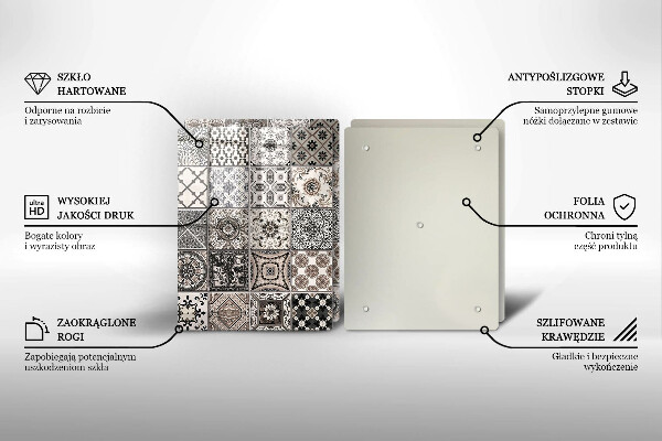 Deska do krojenia Płytki ozdobne kafelki