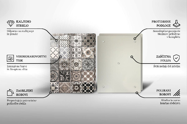 Deska do krojenia Płytki ozdobne kafelki