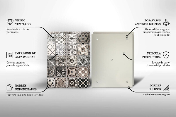 Deska do krojenia Płytki ozdobne kafelki