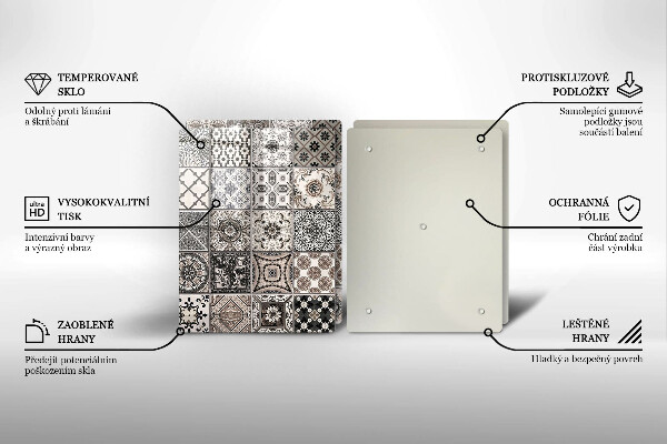 Deska do krojenia Płytki ozdobne kafelki