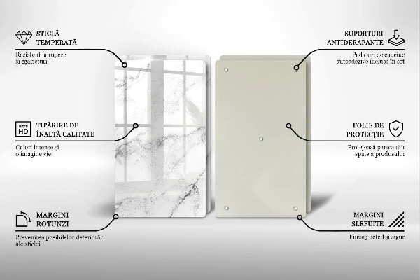 Deska do krojenia Elegancki marmur tekstura