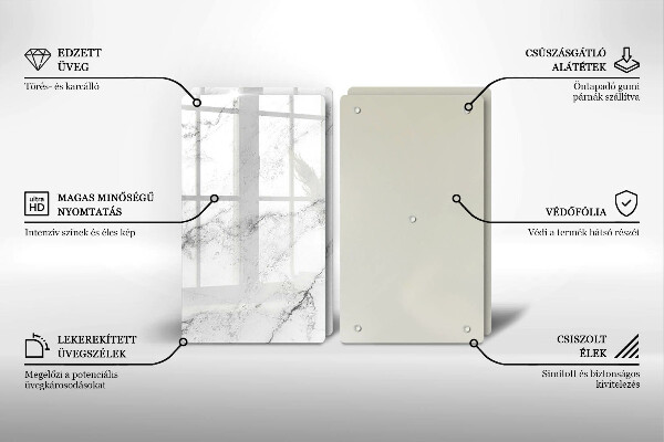 Deska do krojenia Elegancki marmur tekstura