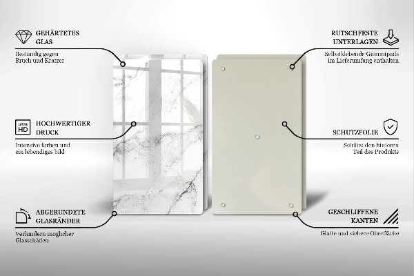 Deska do krojenia Elegancki marmur tekstura