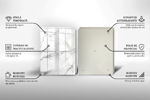 Deska do krojenia Elegancki marmur tekstura