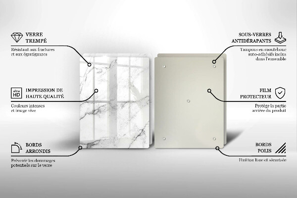Deska do krojenia Elegancki marmur tekstura