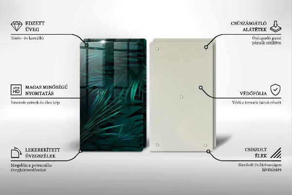 Deska do krojenia Liście dzika dżungla