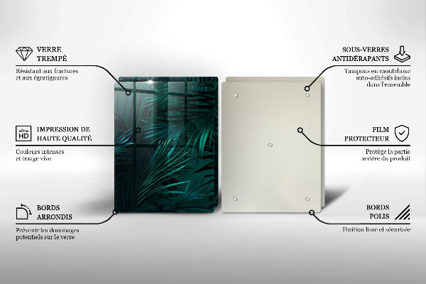 Deska do krojenia Liście dzika dżungla