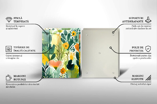 Deska do krojenia Malowane kwiaty