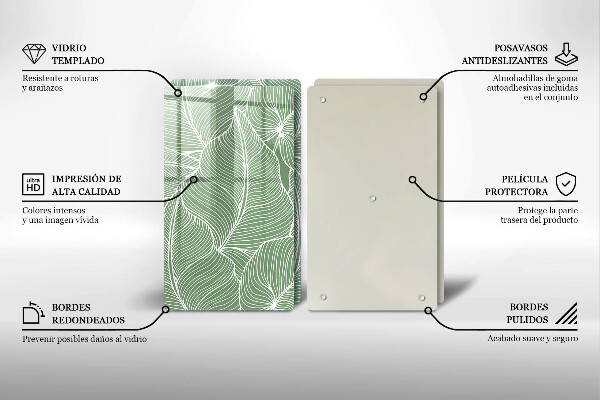 Deska do krojenia Linearne liście