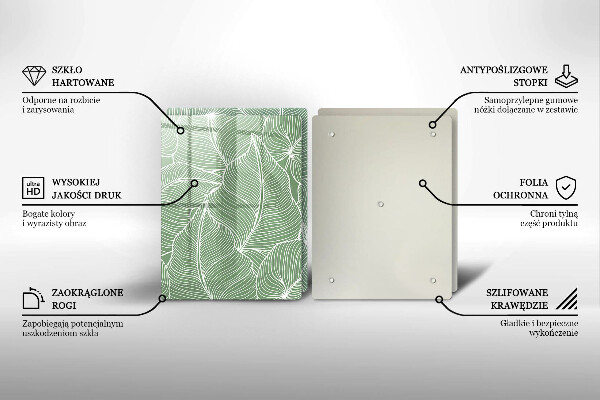 Deska do krojenia Linearne liście