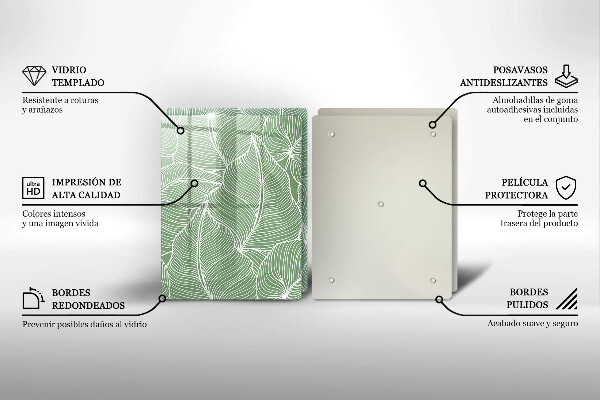 Deska do krojenia Linearne liście