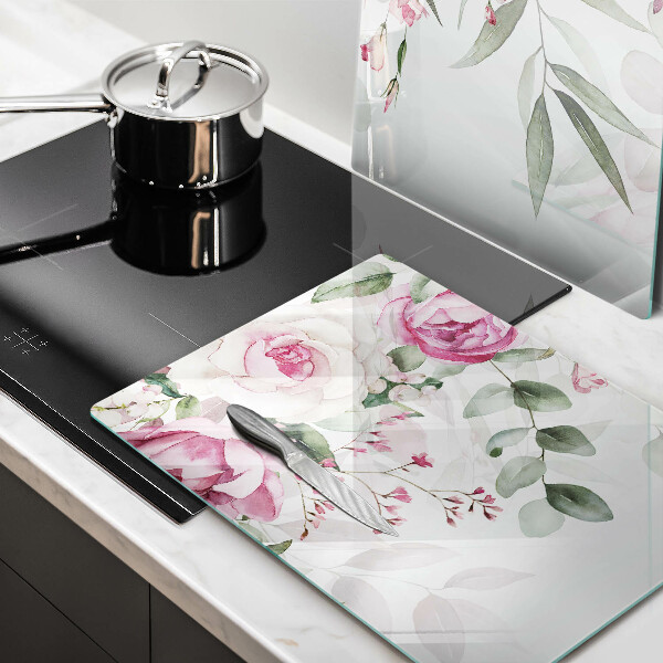 Deska do krojenia Akwarelowe róże