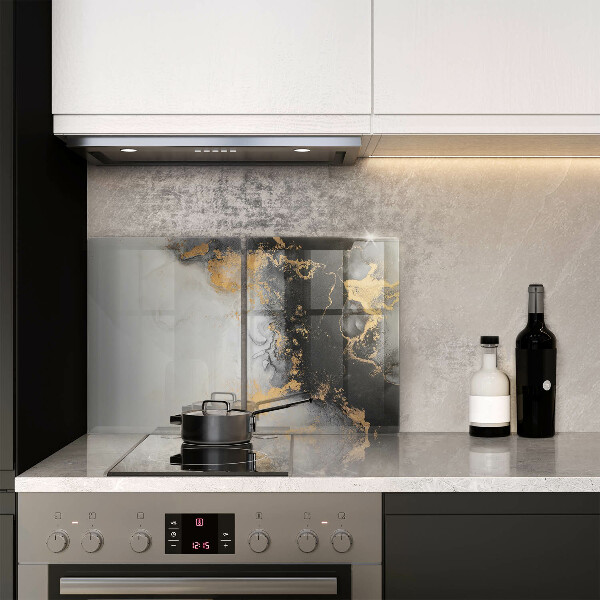 Deska do krojenia Abstrakcja ze złotem