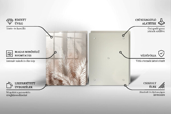 Deska do krojenia Roślinność boho liście