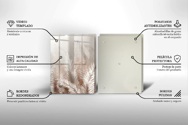 Deska do krojenia Roślinność boho liście