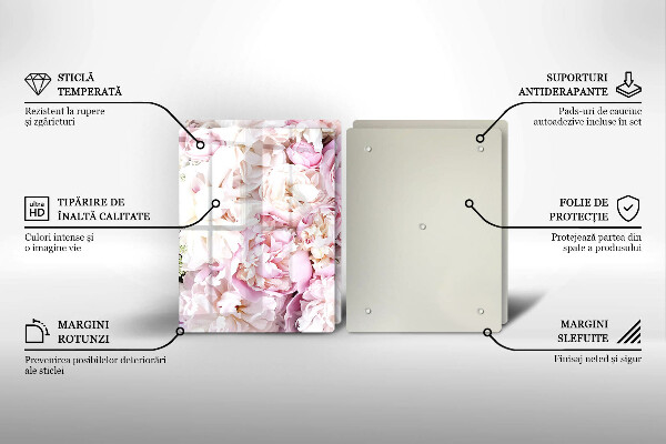 Deska do krojenia Bukiet piwonii