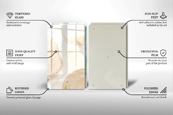 Deska do krojenia Jasne boho kształty