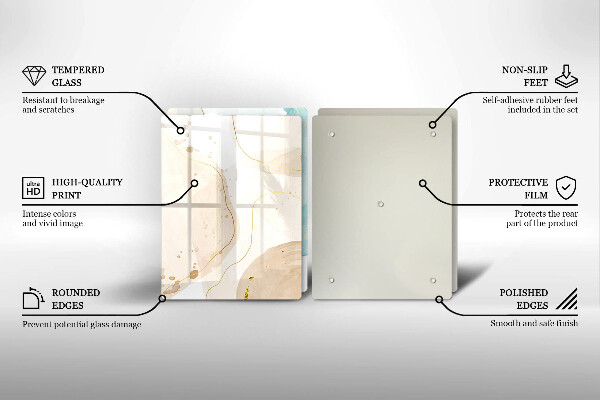 Deska do krojenia Jasne boho kształty