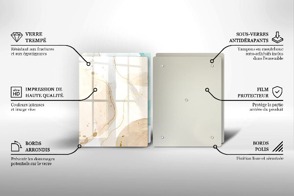 Deska do krojenia Jasne boho kształty