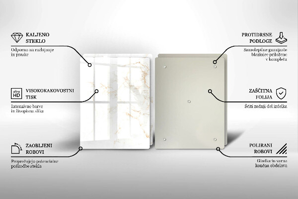 Deska do krojenia Elegancki kamień marmur