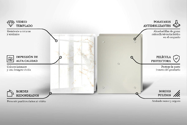 Deska do krojenia Elegancki kamień marmur