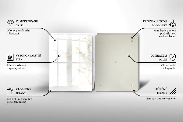 Deska do krojenia Elegancki kamień marmur