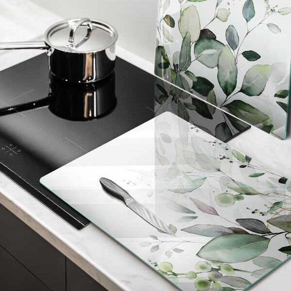 Deska do krojenia Akwarelowe rośliny