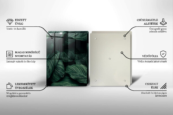 Deska do krojenia Ciemne liście