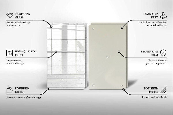 Deska do krojenia Nowoczesne jasne deski