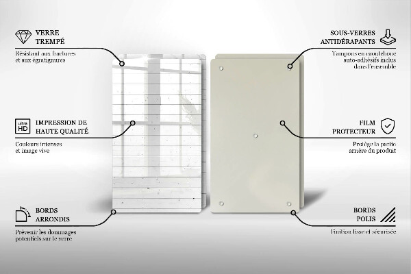 Deska do krojenia Nowoczesne jasne deski