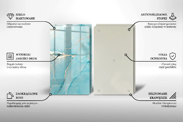 Deska do krojenia Abstrakcja kamień