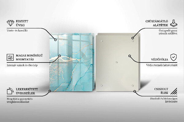 Deska do krojenia Abstrakcja kamień