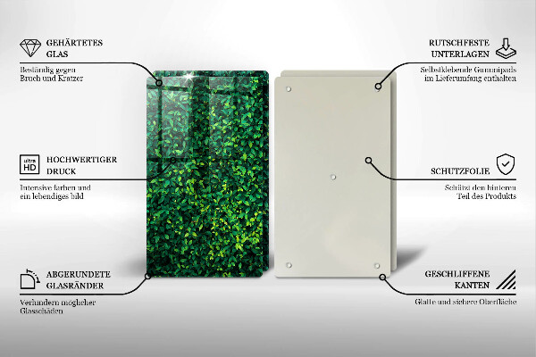 Deska do krojenia Roślina małe listki