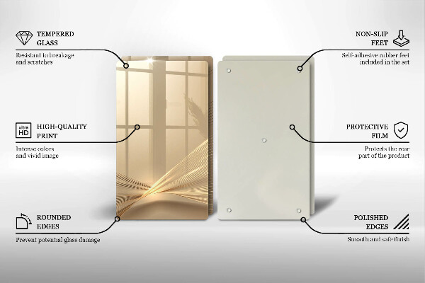 Deska do krojenia Nowoczesna abstrakcja