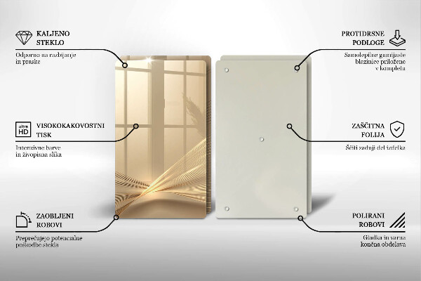 Deska do krojenia Nowoczesna abstrakcja