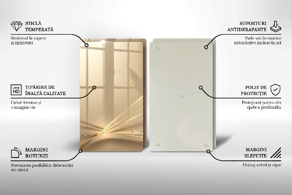 Deska do krojenia Nowoczesna abstrakcja