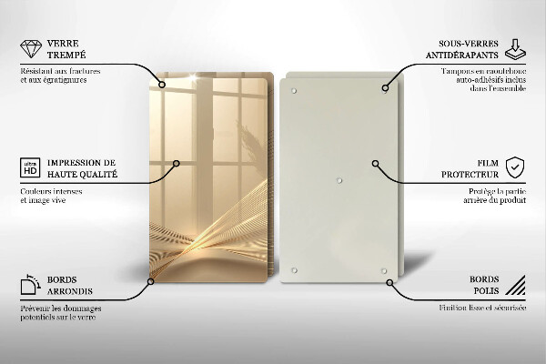 Deska do krojenia Nowoczesna abstrakcja