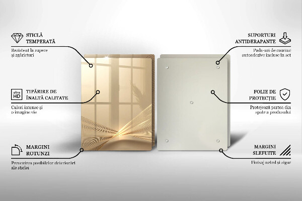 Deska do krojenia Nowoczesna abstrakcja