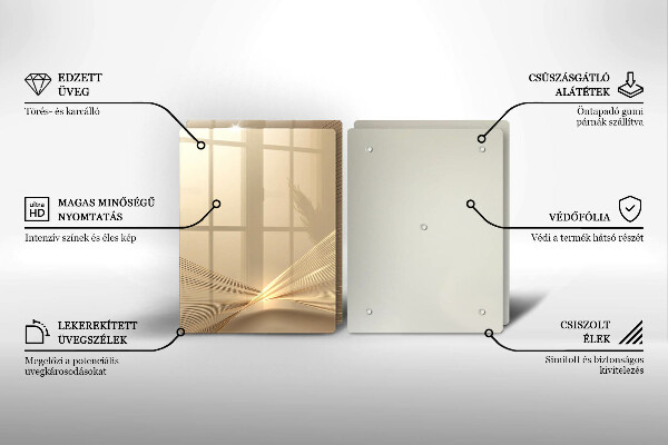 Deska do krojenia Nowoczesna abstrakcja