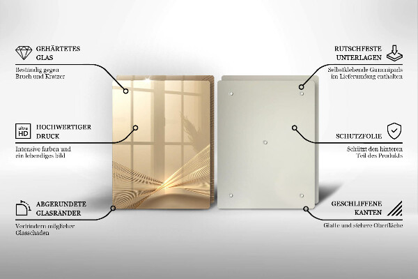 Deska do krojenia Nowoczesna abstrakcja