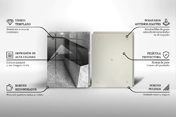 Deska do krojenia Betonowa abstrakcja