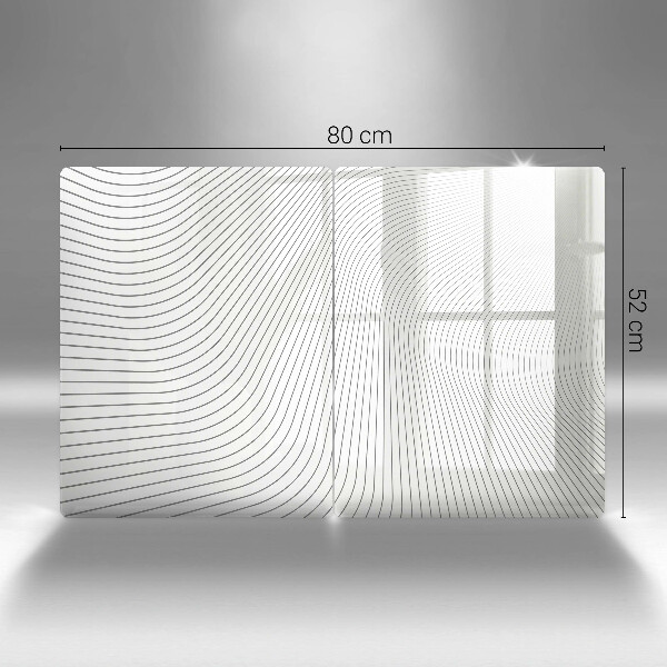 Deska do krojenia Nowoczesny wzór linie