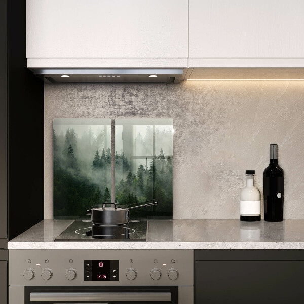 Deska do krojenia Pejzaż zamglony las